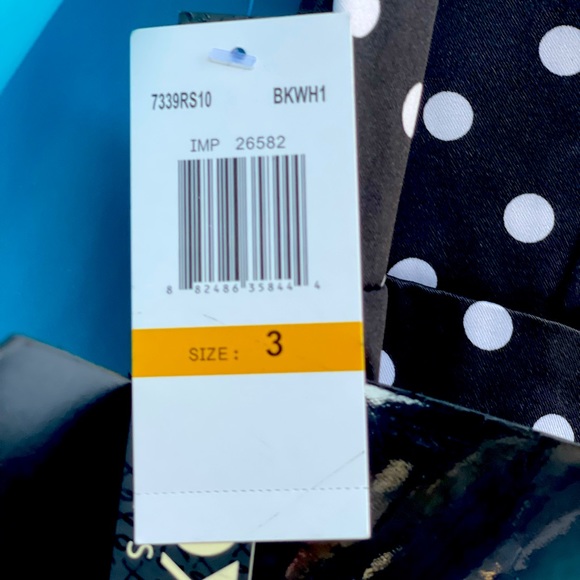 NWT PRETTY WOMAN polka dots dress XOXO size 3 - Picture 2 of 6